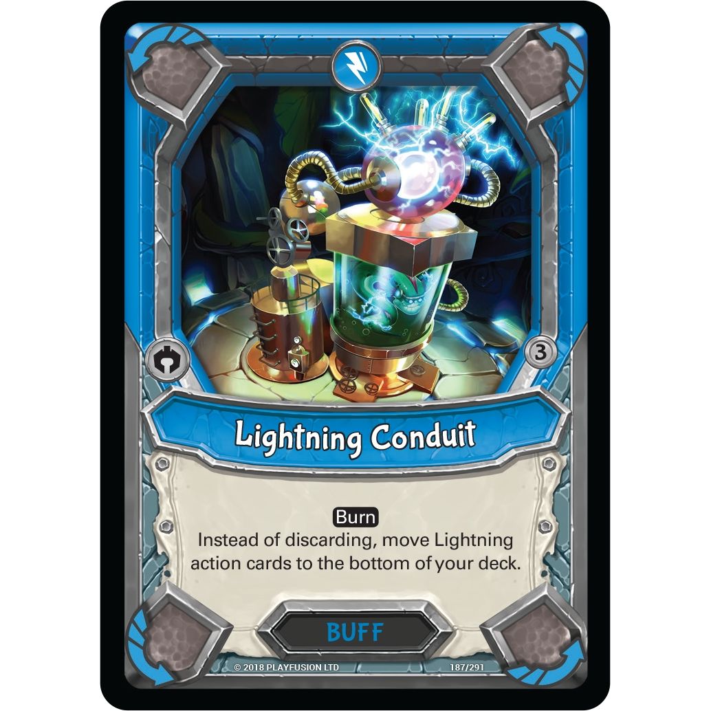 Image for Lightning Conduit (Unclaimed) (187) (KIN) - Lightseekers TCG
