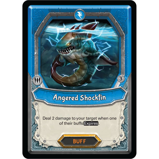 Image for Angered Shockfin (Unclaimed) (189) (KIN) - Lightseekers TCG