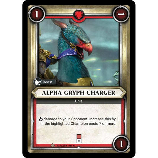 Image for Alpha Gryph-Charger (Claimed) (127/278) (WHAOSC) - Warhammer Age of Sigmar Champions TCG