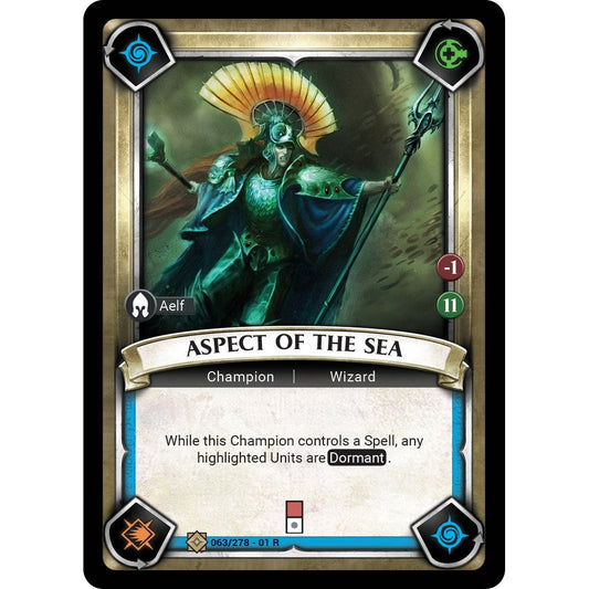 Image for Aspect of the Sea (Claimed) (063/278) (WHAOSC) - Warhammer Age of Sigmar Champions TCG