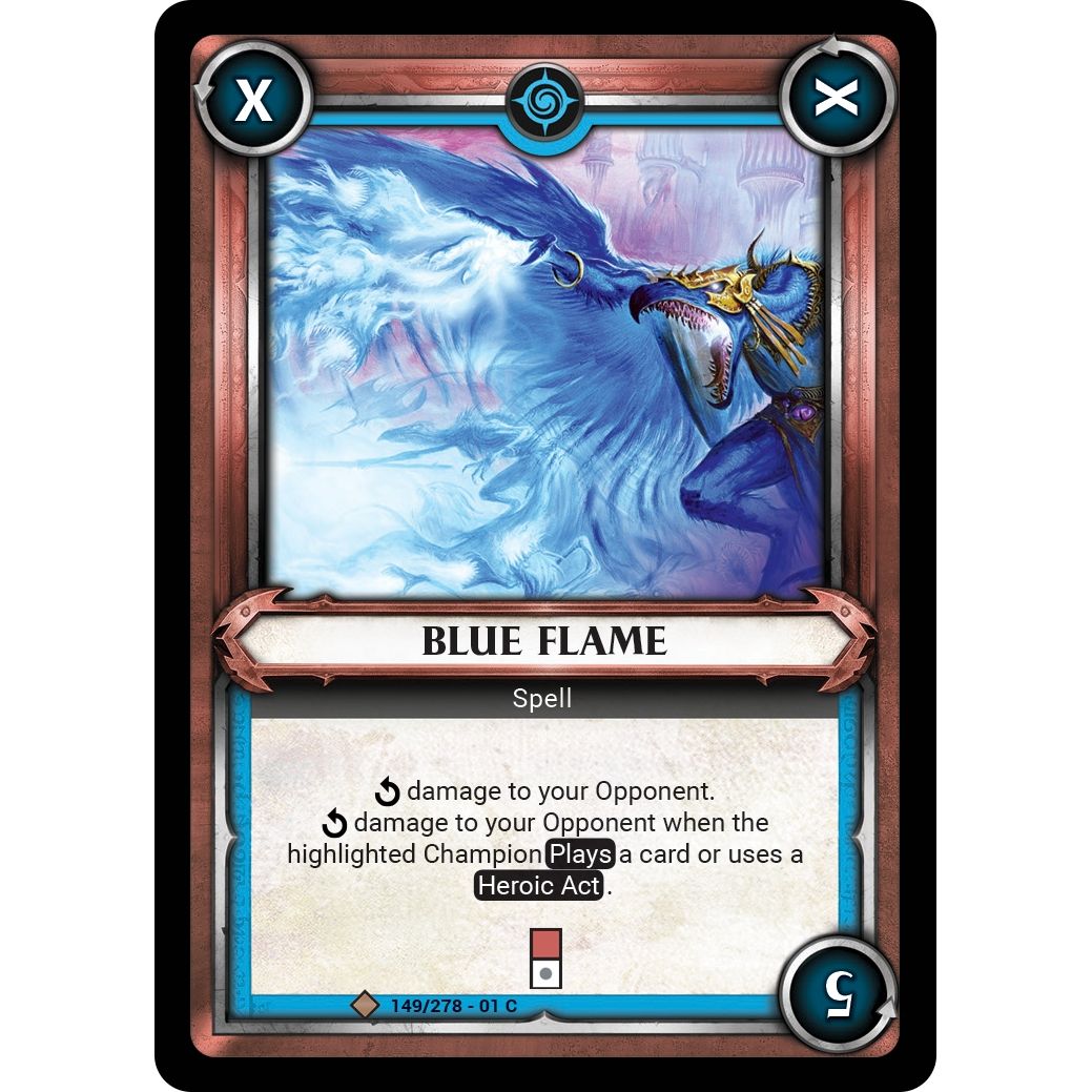 Image for Blue Flame (Claimed) (149/278) (WHAOSC) - Warhammer Age of Sigmar Champions TCG