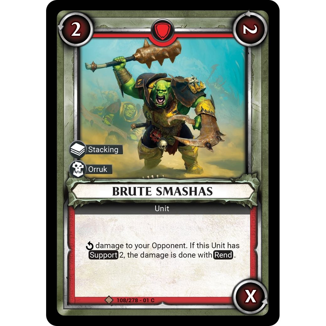 Image for Brute Smashas (Claimed) (108/278) (WHAOSC) - Warhammer Age of Sigmar Champions TCG