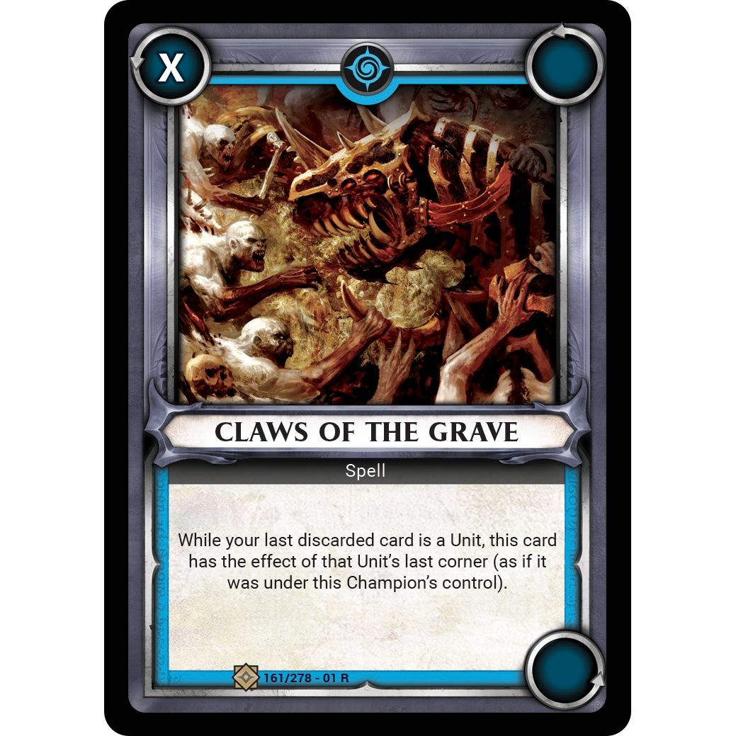 Image for Claws of the Grave (Unclaimed) (161/278) (WHAOSC) - Warhammer Age of Sigmar Champions TCG