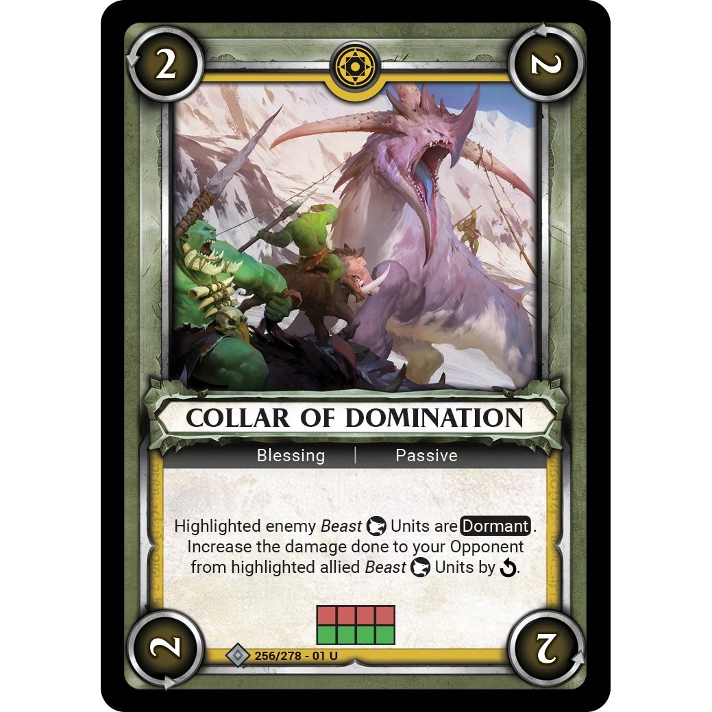 Image for Collar of Domination (Unclaimed) (256/278) (WHAOSC) - Warhammer Age of Sigmar Champions TCG