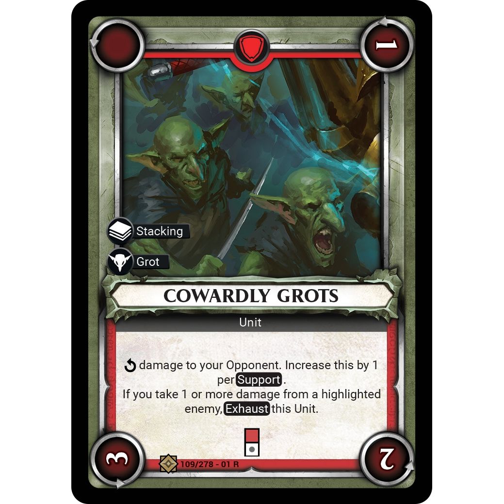 Image for Cowardly Grots (Claimed) (109/278) (WHAOSC) - Warhammer Age of Sigmar Champions TCG