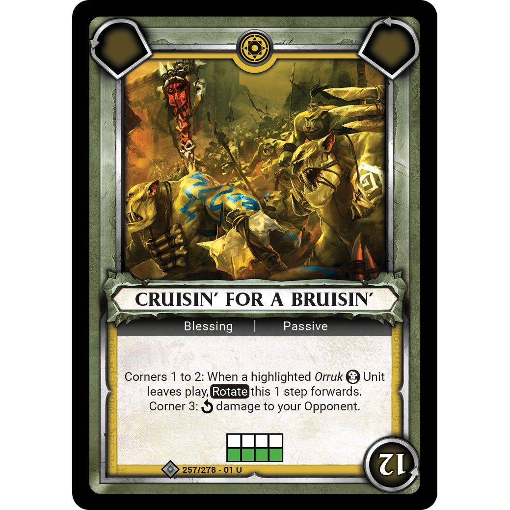 Image for Cruisin' for a Bruisin' (Unclaimed) (257/278) (WHAOSC) - Warhammer Age of Sigmar Champions TCG