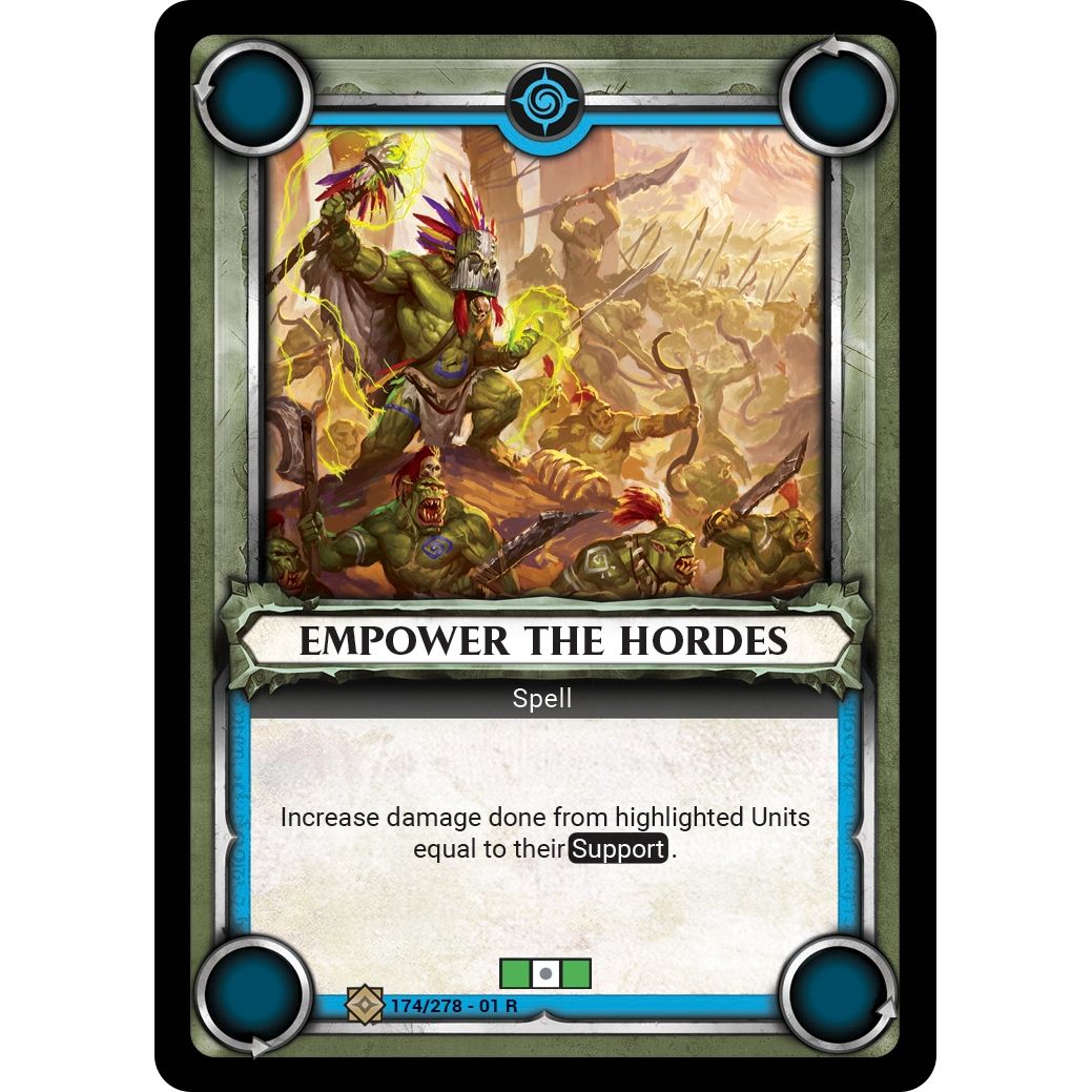 Image for Empower the Hordes (Claimed) (174/278) (WHAOSC) - Warhammer Age of Sigmar Champions TCG