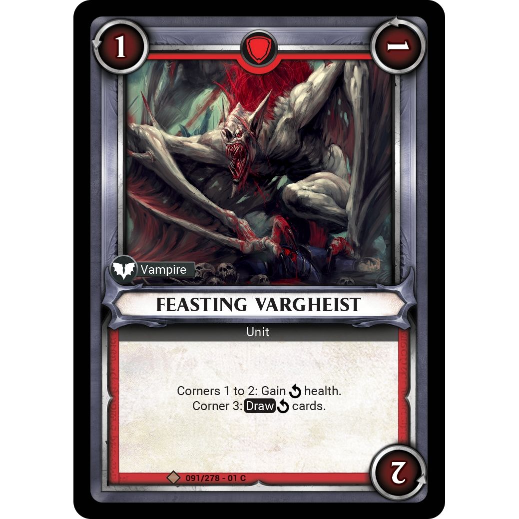 Image for Feasting Vargheist (Claimed) (091/278) (WHAOSC) - Warhammer Age of Sigmar Champions TCG