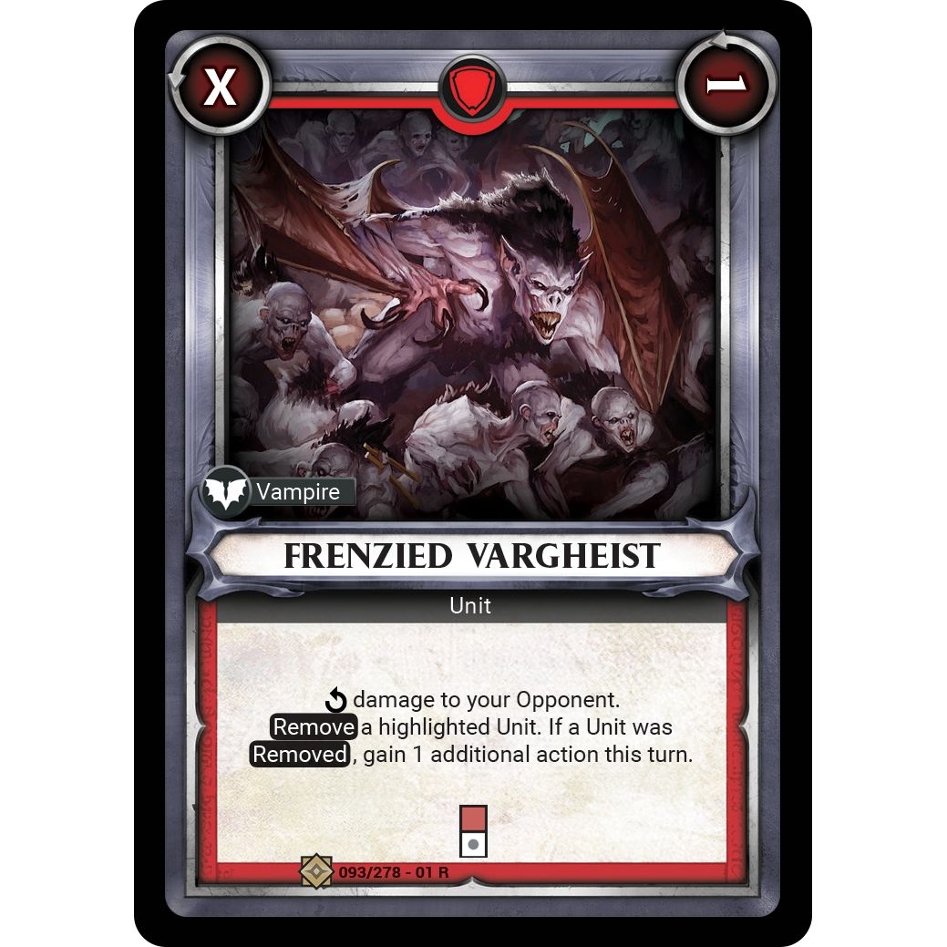 Image for Frenzied Vargheist (Claimed) (093/278) (WHAOSC) - Warhammer Age of Sigmar Champions TCG