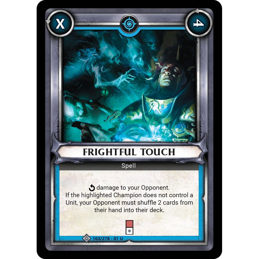 Image for Frightful Touch (Unclaimed) (163/278) (WHAOSC) - Warhammer Age of Sigmar Champions TCG