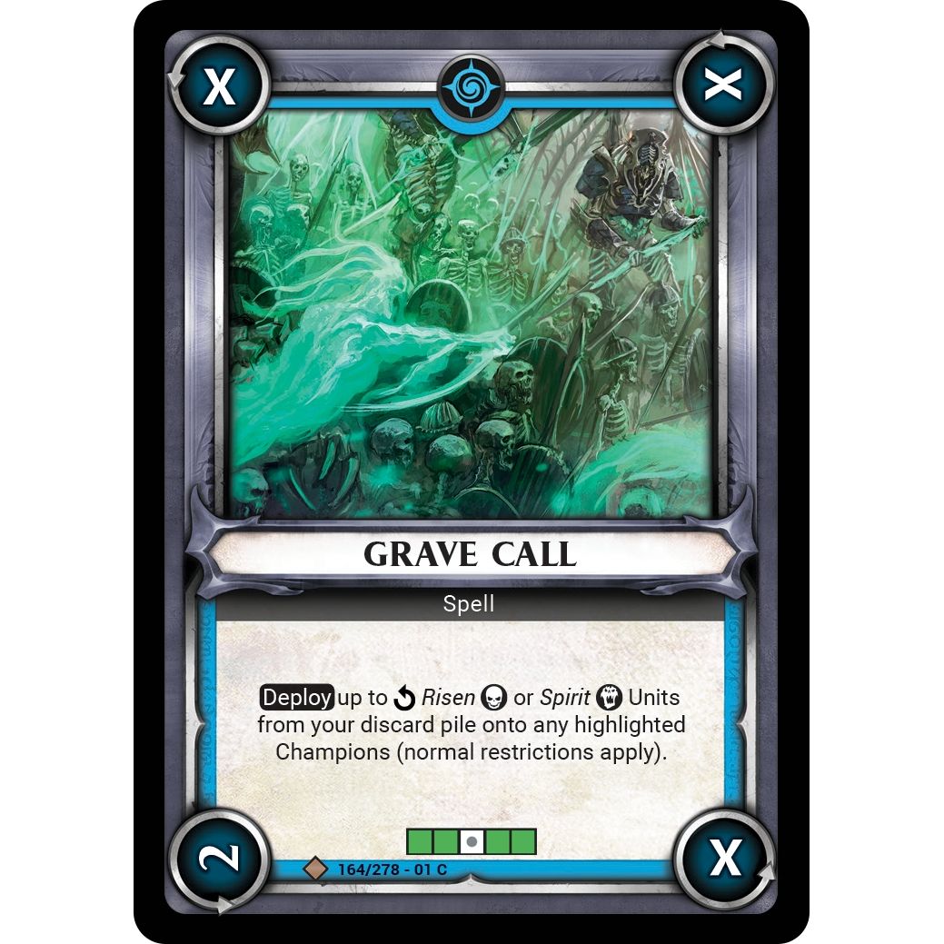Image for Grave Call (Claimed) (164/278) (WHAOSC) - Warhammer Age of Sigmar Champions TCG