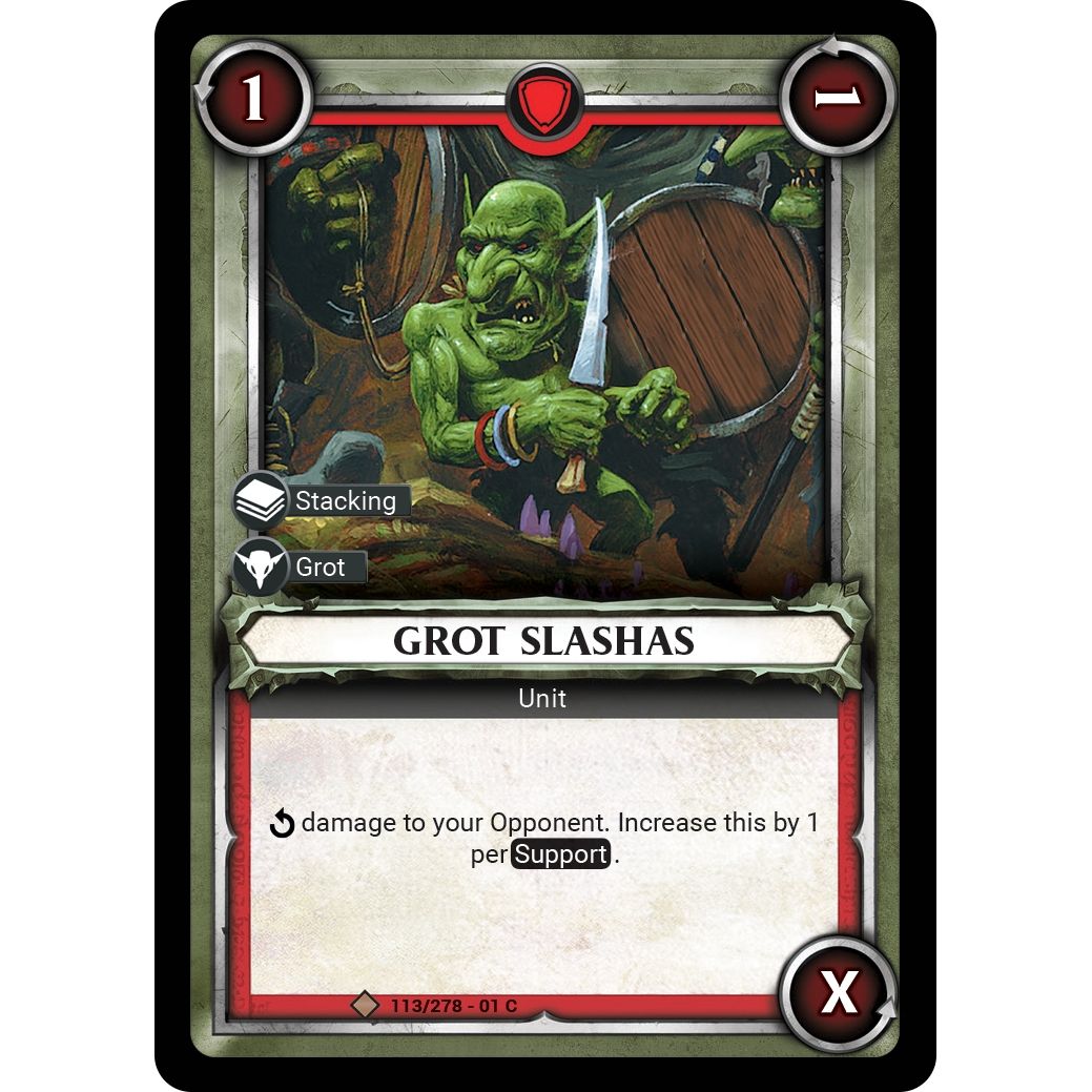 Image for Grot Slashas (Claimed) (113/278) (WHAOSC) - Warhammer Age of Sigmar Champions TCG