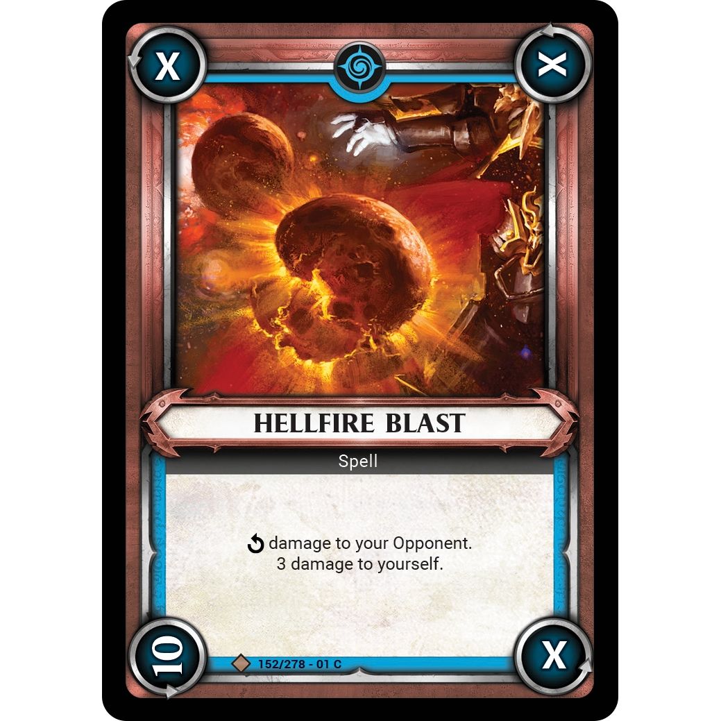 Image for Hellfire Blast (Claimed) (152/278) (WHAOSC) - Warhammer Age of Sigmar Champions TCG