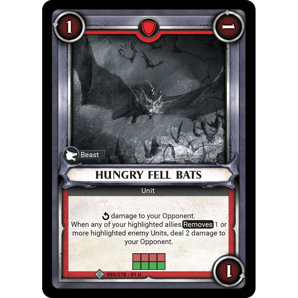 Image for Hungry Fell Bats (Unclaimed) (095/278) (WHAOSC) - Warhammer Age of Sigmar Champions TCG