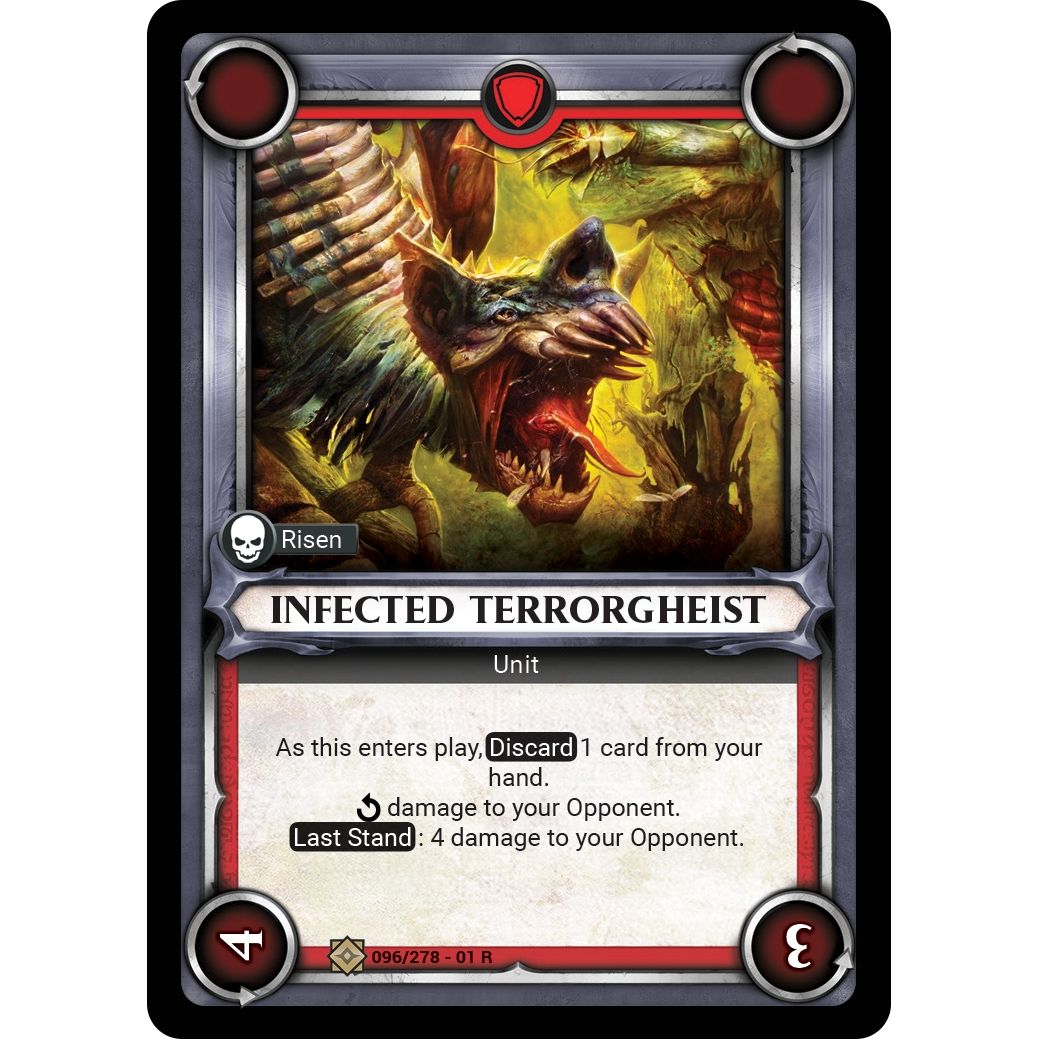 Image for Infected Terrorgheist (Unclaimed) (096/278) (WHAOSC) - Warhammer Age of Sigmar Champions TCG