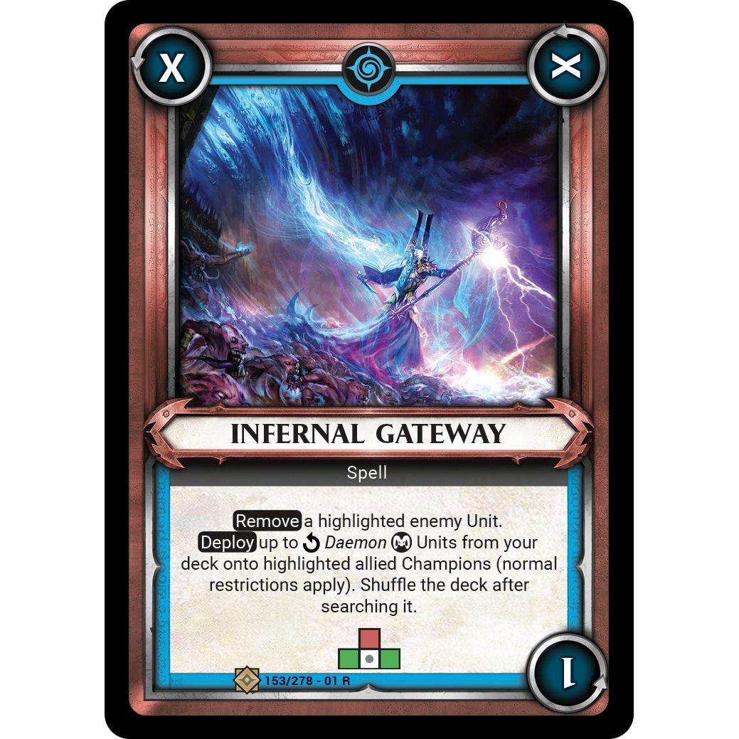 Image for Infernal Gateway (Claimed) (153/278) (WHAOSC) - Warhammer Age of Sigmar Champions TCG