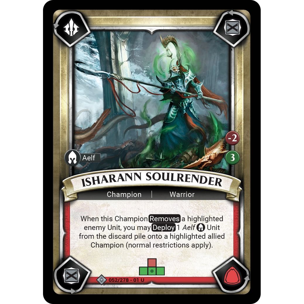 Image for Isharann Soulrender (Claimed) (052/278) (WHAOSC) - Warhammer Age of Sigmar Champions TCG