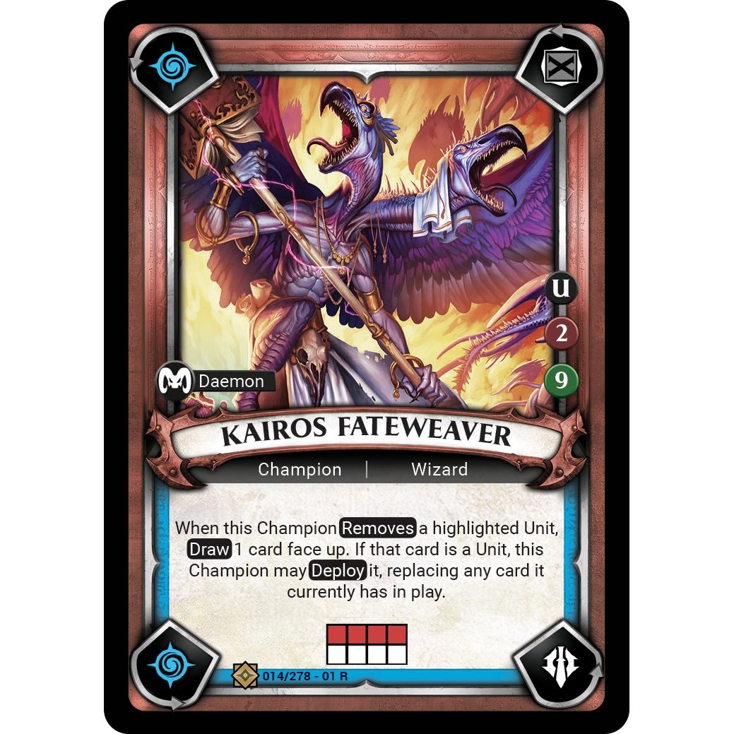 Image for Kairos Fateweaver (Claimed) (014/278) (WHAOSC) - Warhammer Age of Sigmar Champions TCG