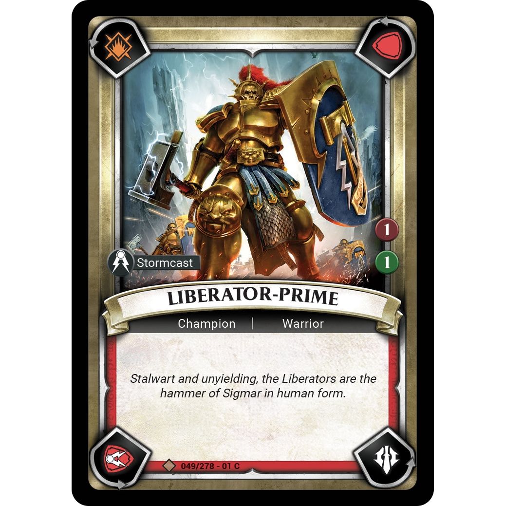 Image for Liberator-Prime (Claimed) (049/278) (WHAOSC) - Warhammer Age of Sigmar Champions TCG