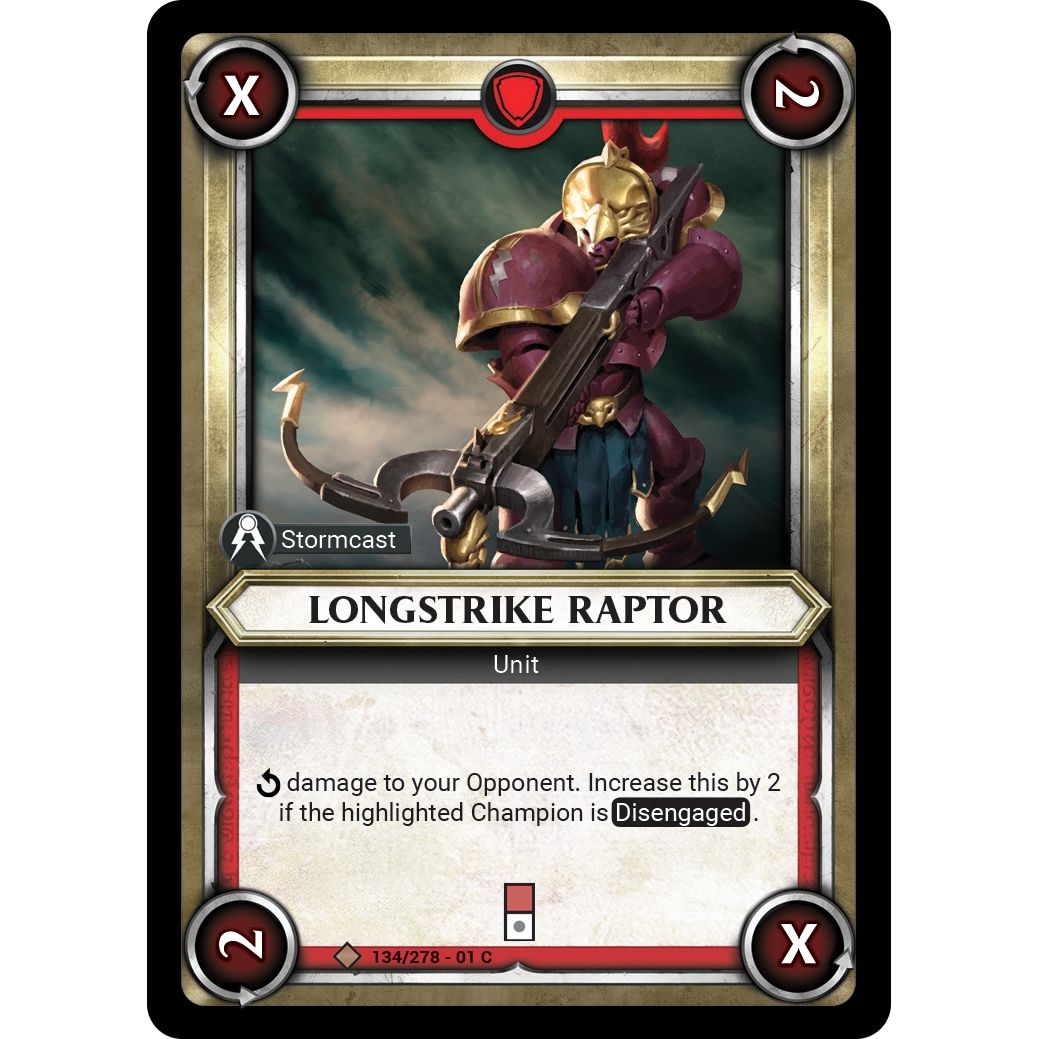 Image for Longstrike Raptor (Unclaimed) (134/278) (WHAOSC) - Warhammer Age of Sigmar Champions TCG