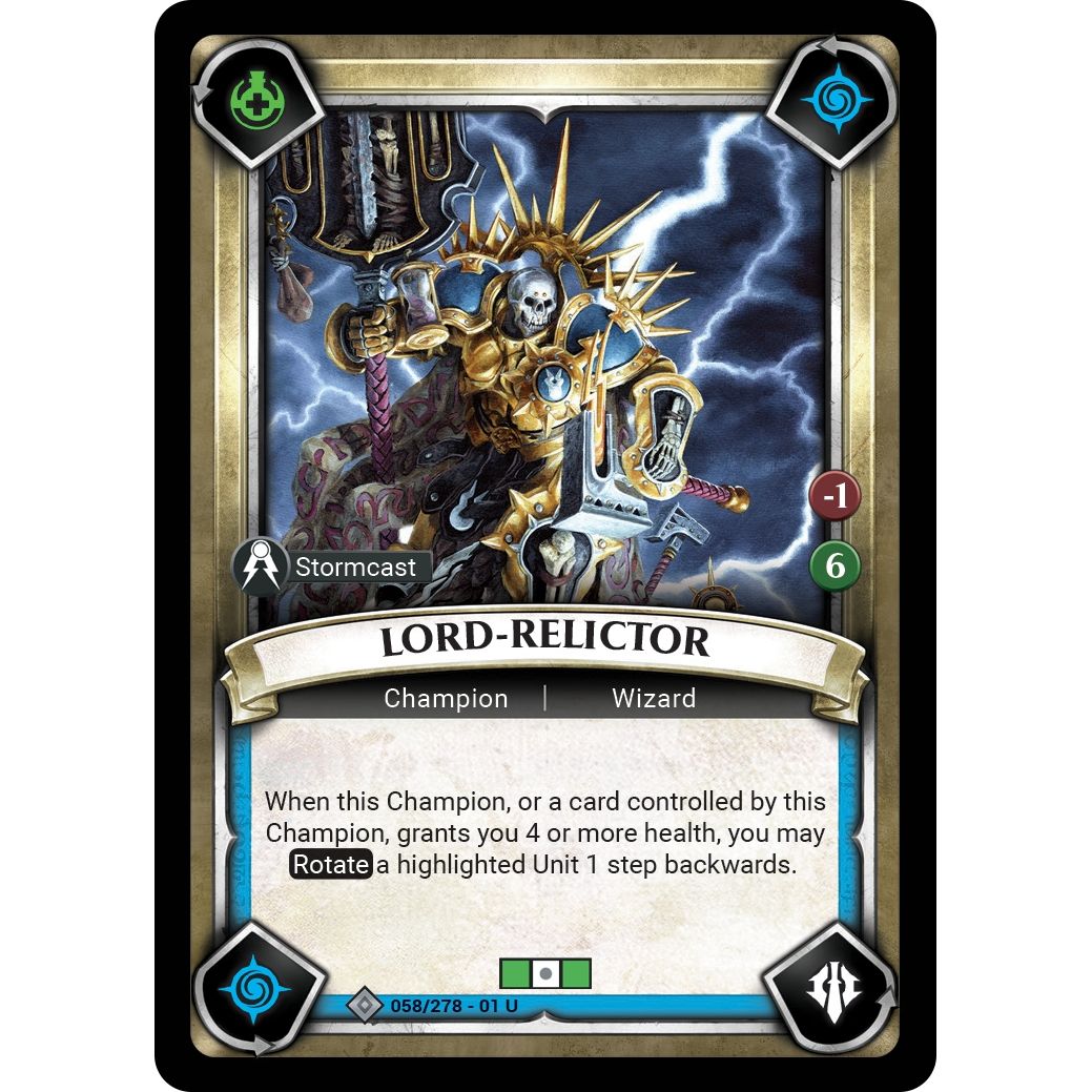 Image for Lord-Relictor (Unclaimed) (058/278) (WHAOSC) - Warhammer Age of Sigmar Champions TCG