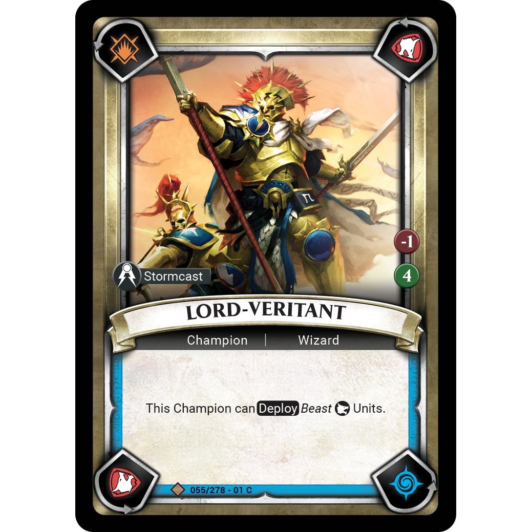 Image for Lord-Veritant (Unclaimed) (055/278) (WHAOSC) - Warhammer Age of Sigmar Champions TCG