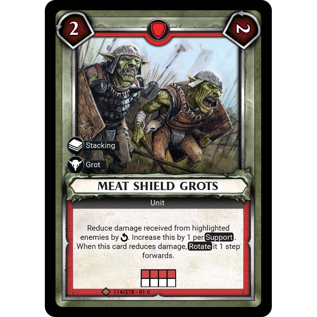 Image for Meat Shield Grots (Claimed) (114/278) (WHAOSC) - Warhammer Age of Sigmar Champions TCG