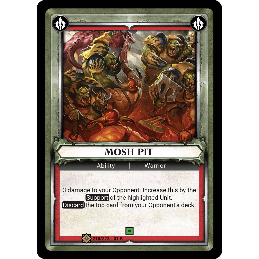 Image for Mosh Pit (Claimed) (218/278) (WHAOSC) - Warhammer Age of Sigmar Champions TCG