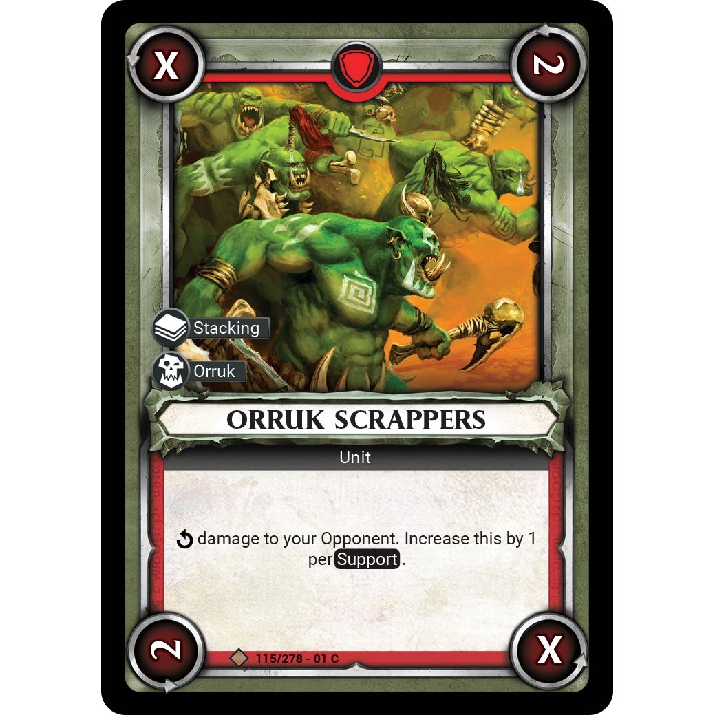 Image for Orruk Scrappers (Claimed) (115/278) (WHAOSC) - Warhammer Age of Sigmar Champions TCG