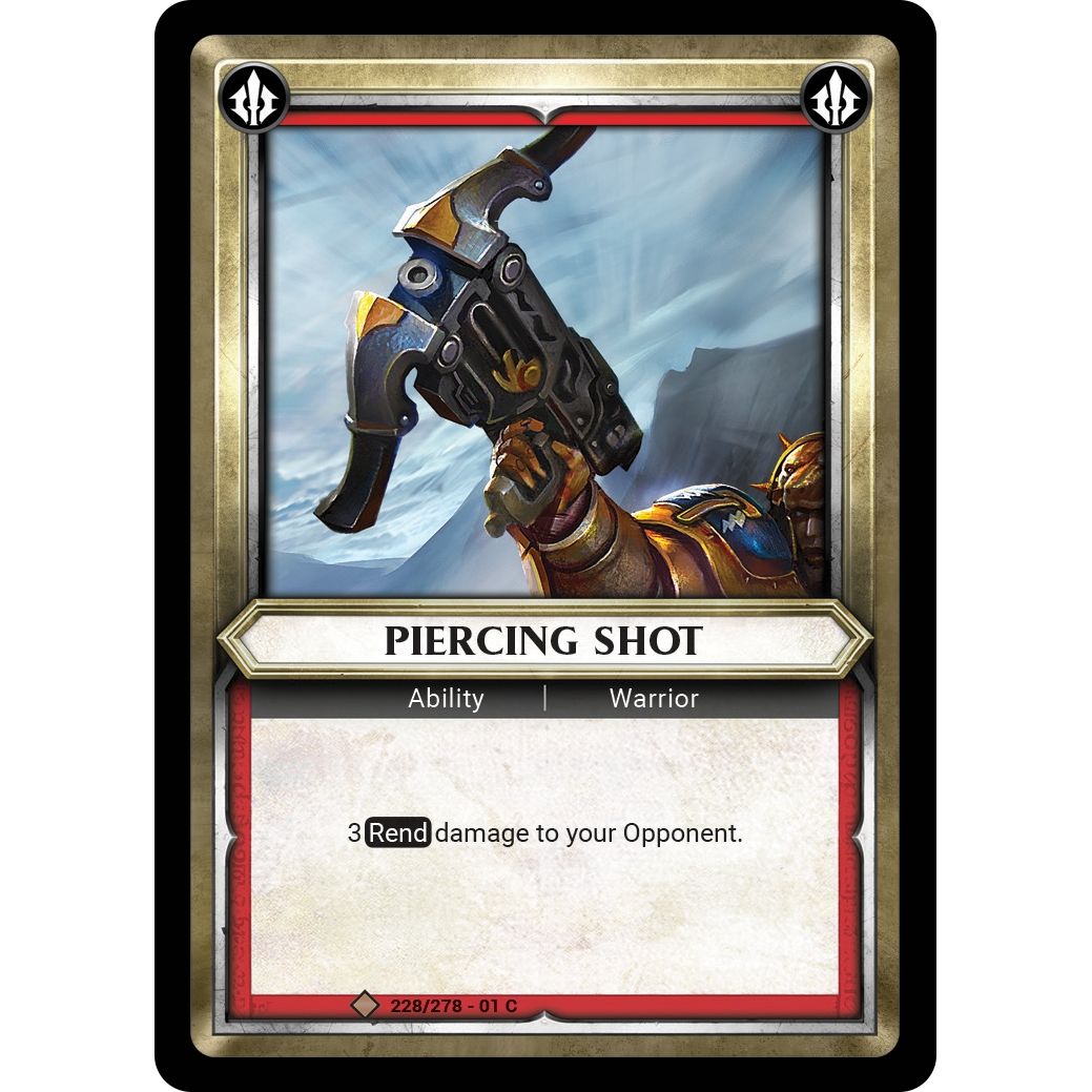 Image for Piercing Shot (Claimed) (228/278) (WHAOSC) - Warhammer Age of Sigmar Champions TCG
