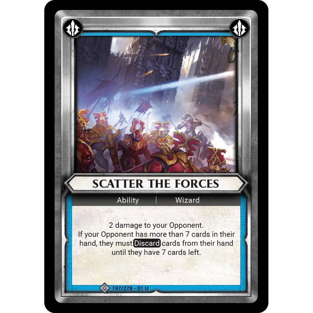 Image for Scatter the Forces (Claimed) (197/278) (WHAOSC) - Warhammer Age of Sigmar Champions TCG