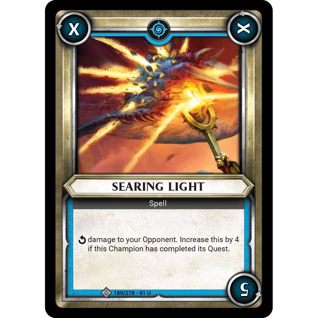Image for Searing Light (Claimed) (189/278) (WHAOSC) - Warhammer Age of Sigmar Champions TCG