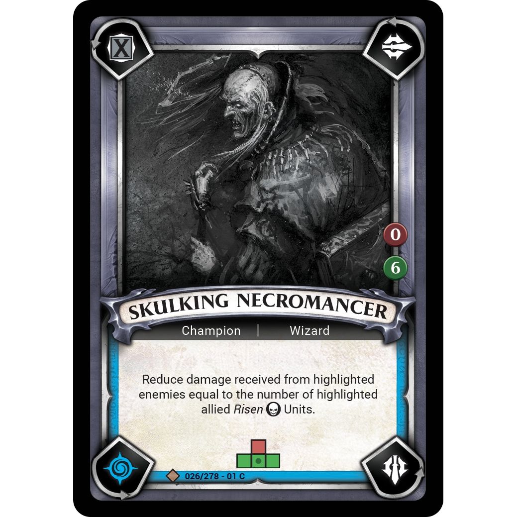 Image for Skulking Necromancer (Unclaimed) (026/278) (WHAOSC) - Warhammer Age of Sigmar Champions TCG