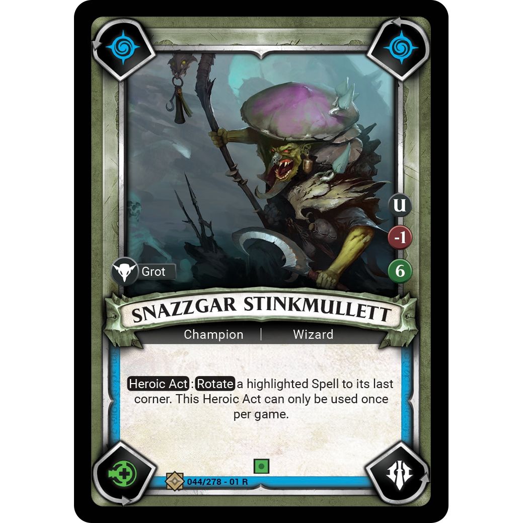 Image for Snazzgar Stinkmullett (Unclaimed) (044/278) (WHAOSC) - Warhammer Age of Sigmar Champions TCG