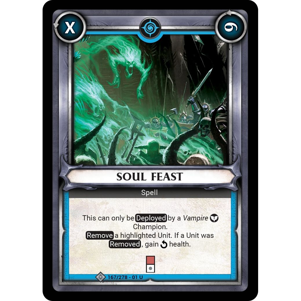 Image for Soul Feast (Claimed) (167/278) (WHAOSC) - Warhammer Age of Sigmar Champions TCG