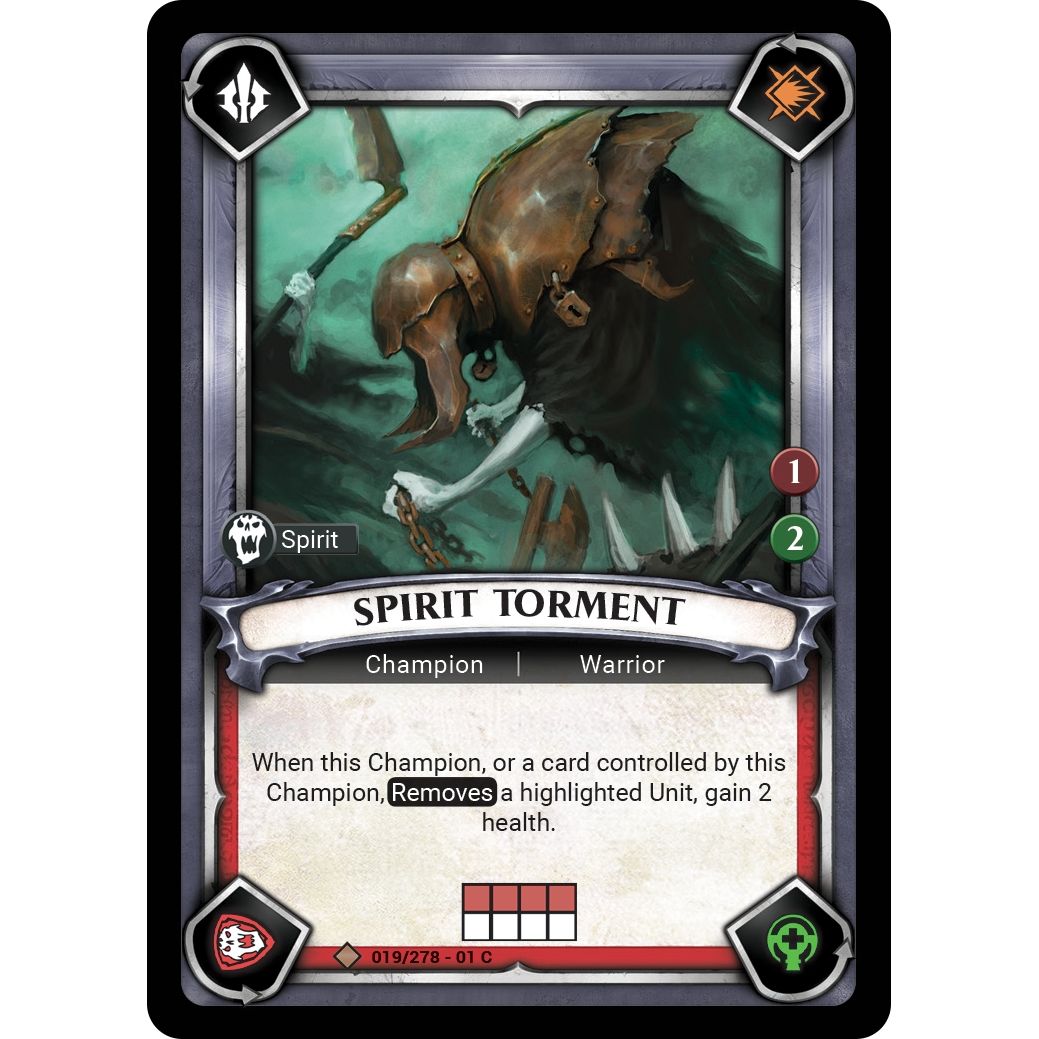 Image for Spirit Torment (Claimed) (019/278) (WHAOSC) - Warhammer Age of Sigmar Champions TCG