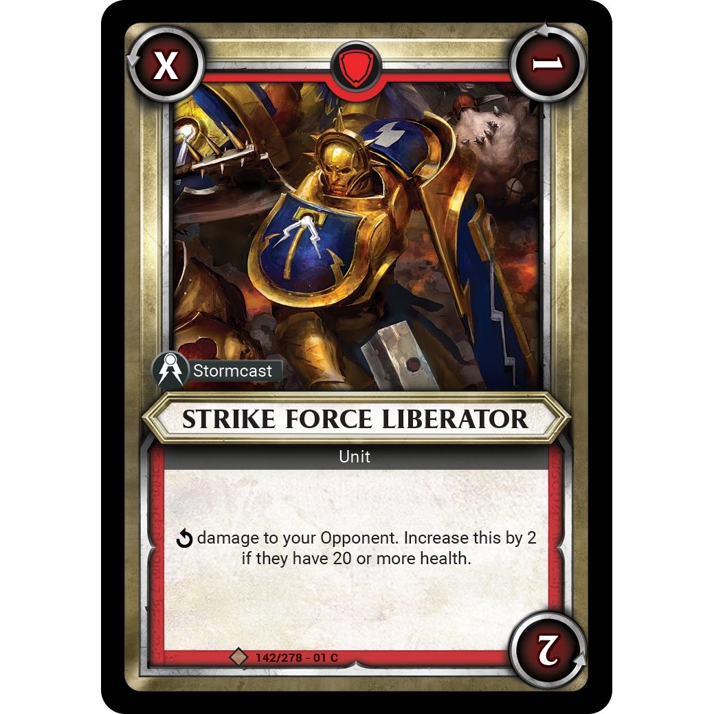 Image for Strike Force Liberator (Claimed) (142/278) (WHAOSC) - Warhammer Age of Sigmar Champions TCG