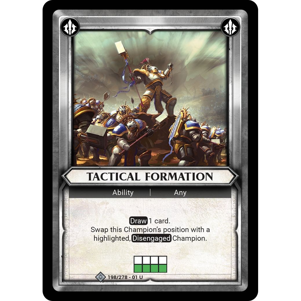 Image for Tactical Formation (Claimed) (198/278) (WHAOSC) - Warhammer Age of Sigmar Champions TCG
