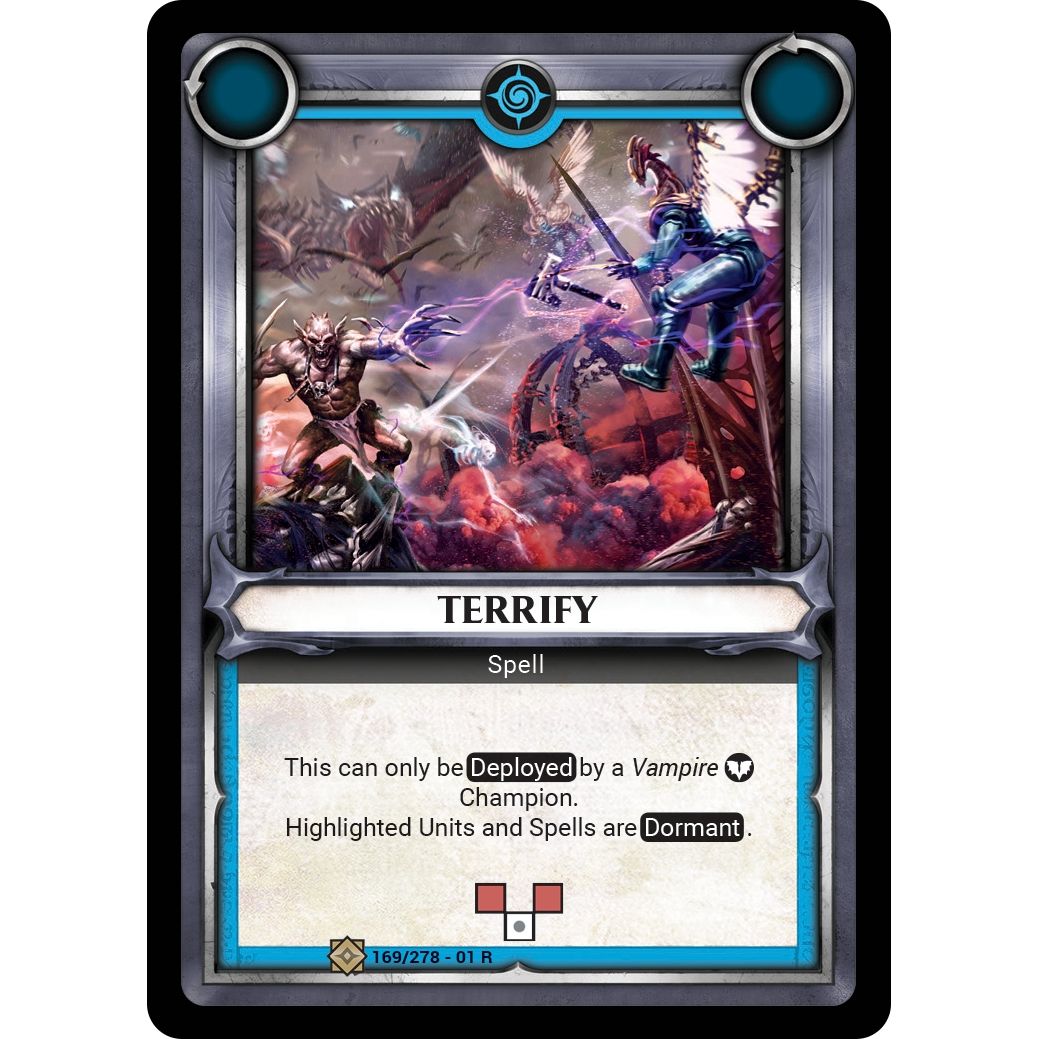 Image for Terrify (Claimed) (169/278) (WHAOSC) - Warhammer Age of Sigmar Champions TCG