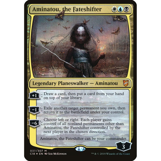 Image for Aminatou, the Fateshifter (Commander 2018) (37) (OVER) - Magic: The Gathering