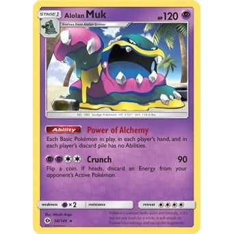 Image for Alolan Muk - 58/149 (Cosmos Holo) (058/149) (BLE) - Pokemon