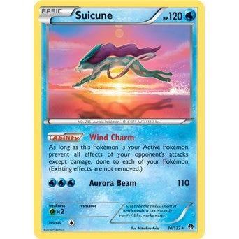 Image for Suicune - 30/122 (Cosmos Holo) (030/122) (BLE) - Pokemon