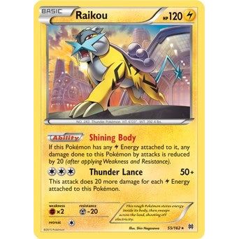Image for Raikou - 55/162 (Cosmos Holo) (055/162) (BLE) - Pokemon