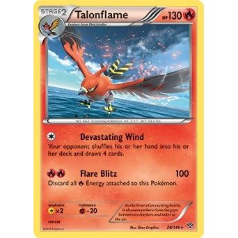 Image for Talonflame - 28/146 (Cosmos Holo) (028/146) (BLE) - Pokemon