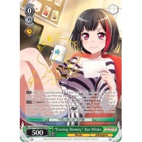Image for "Evening Memory" Ran Mitake (A) (SP) (BD/W54-E026SPa SP) (BD/W54) - Weiss Schwarz