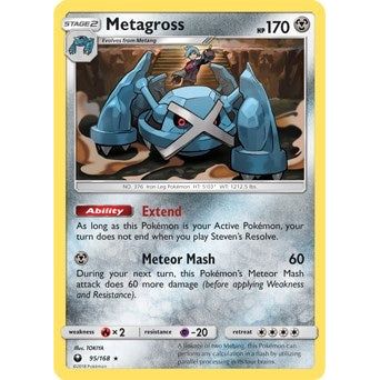 Image for Metagross - 95/168 (Prerelease Kit Exclusive) (095/168) (PR) - Pokemon