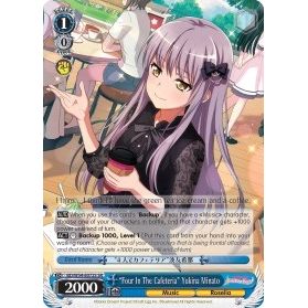 Image for "Four In The Cafeteria" Yukina Minato (SR) (BD/W54-E072S SR) (BD/W54) - Weiss Schwarz