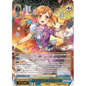 Image for "Cute Friends" Arisa Ichigaya (SSP) (BD/W54-E076SSP SSP) (BD/W54) - Weiss Schwarz