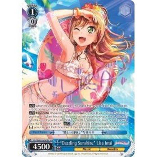 Image for "Dazzling Sunshine" Lisa Imai (B) (SPM) (BD/W54-E086SPMb SPM) (BD/W54) - Weiss Schwarz