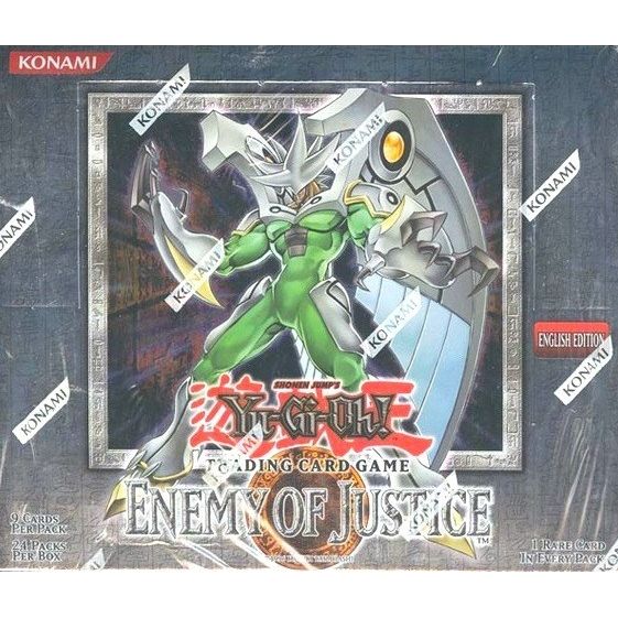 Image for Enemy of Justice Booster Box [Unlimited Edition] - YuGiOh